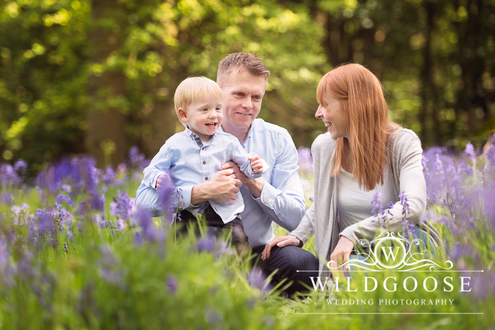 Bluebell Photoshoot in Northamptonshire