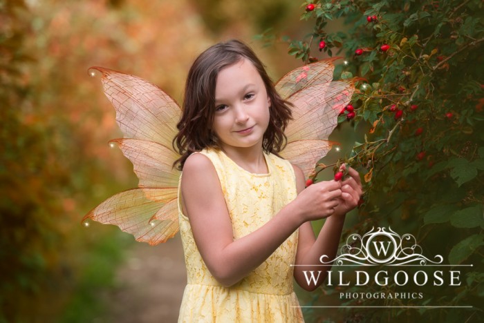 Magical photo shoot with fairy dresses and props